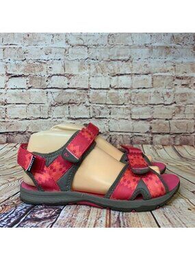 MERREL Surf Strap Pink & Orange Strappy Sandals Sz 7